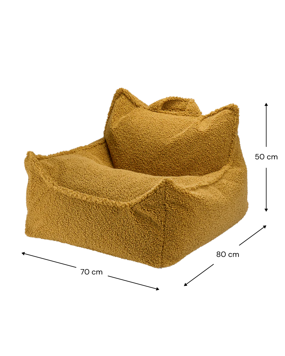 Beanbag Chair Teddy Maple