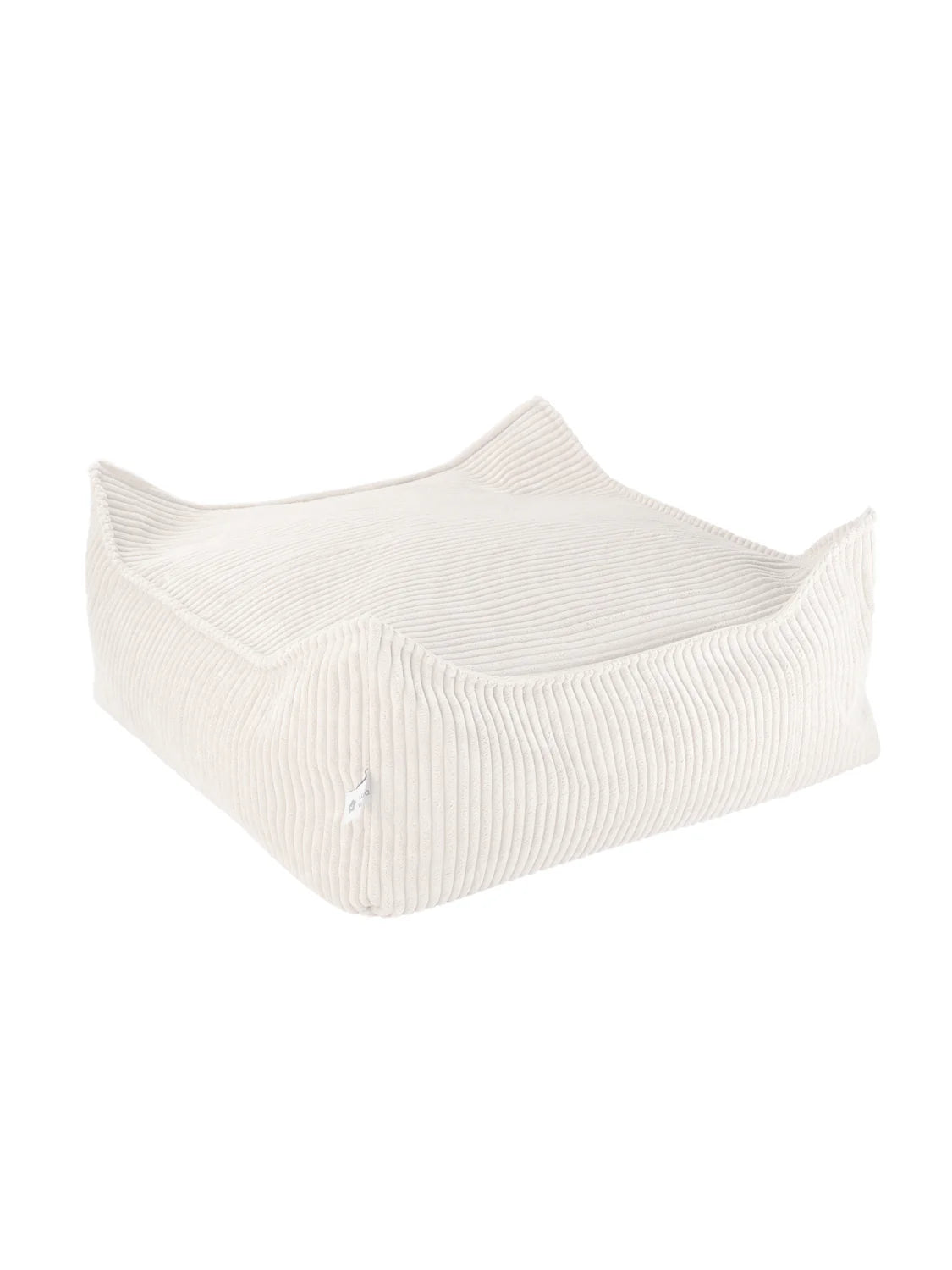 Square Ottoman Cord Marshmallow