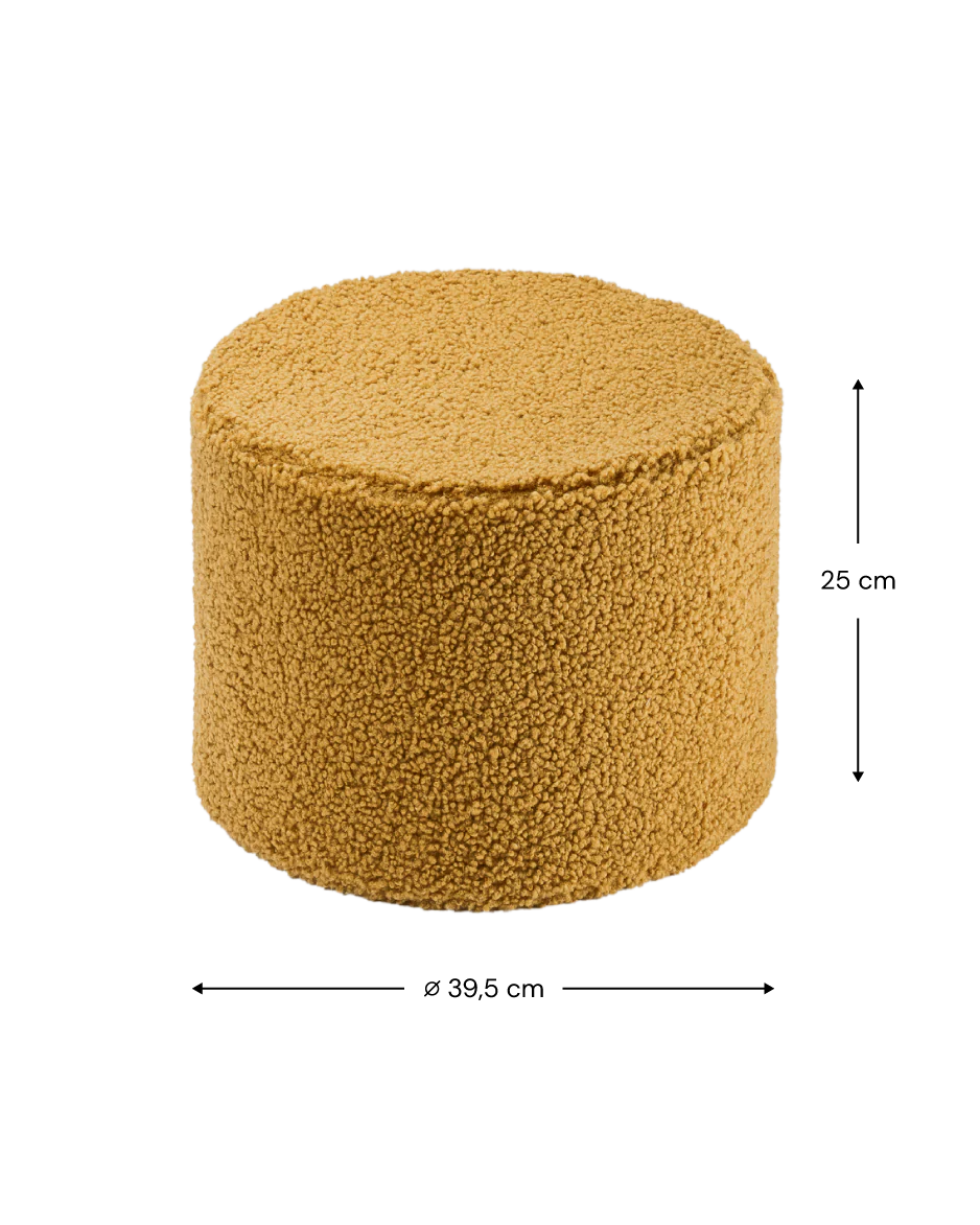 Pouffe Teddy Maple