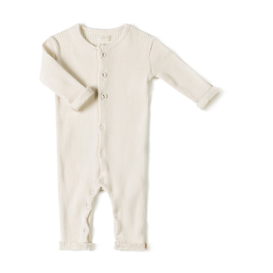 GERIPPTER OVERALL creme